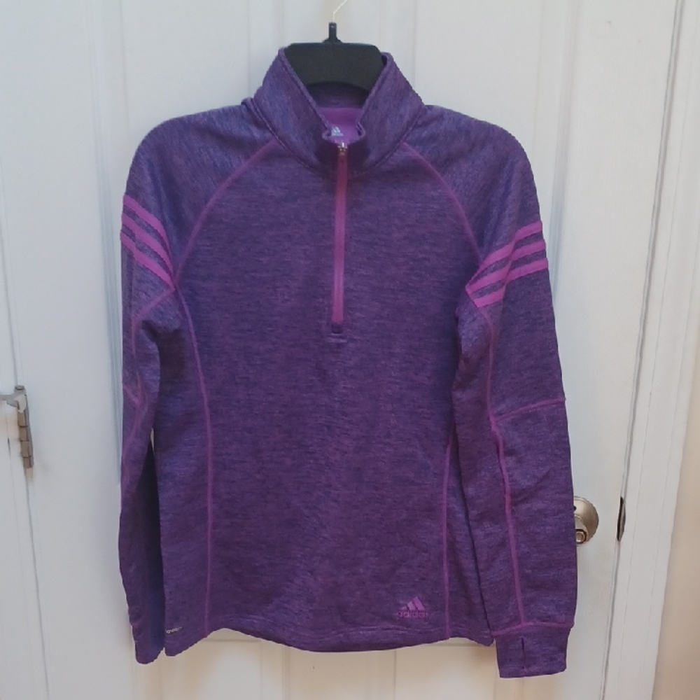 Adidas Climawarm Half Zip Mock Top